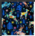 Load image into Gallery viewer, Scale for floral reindeer christmas design
