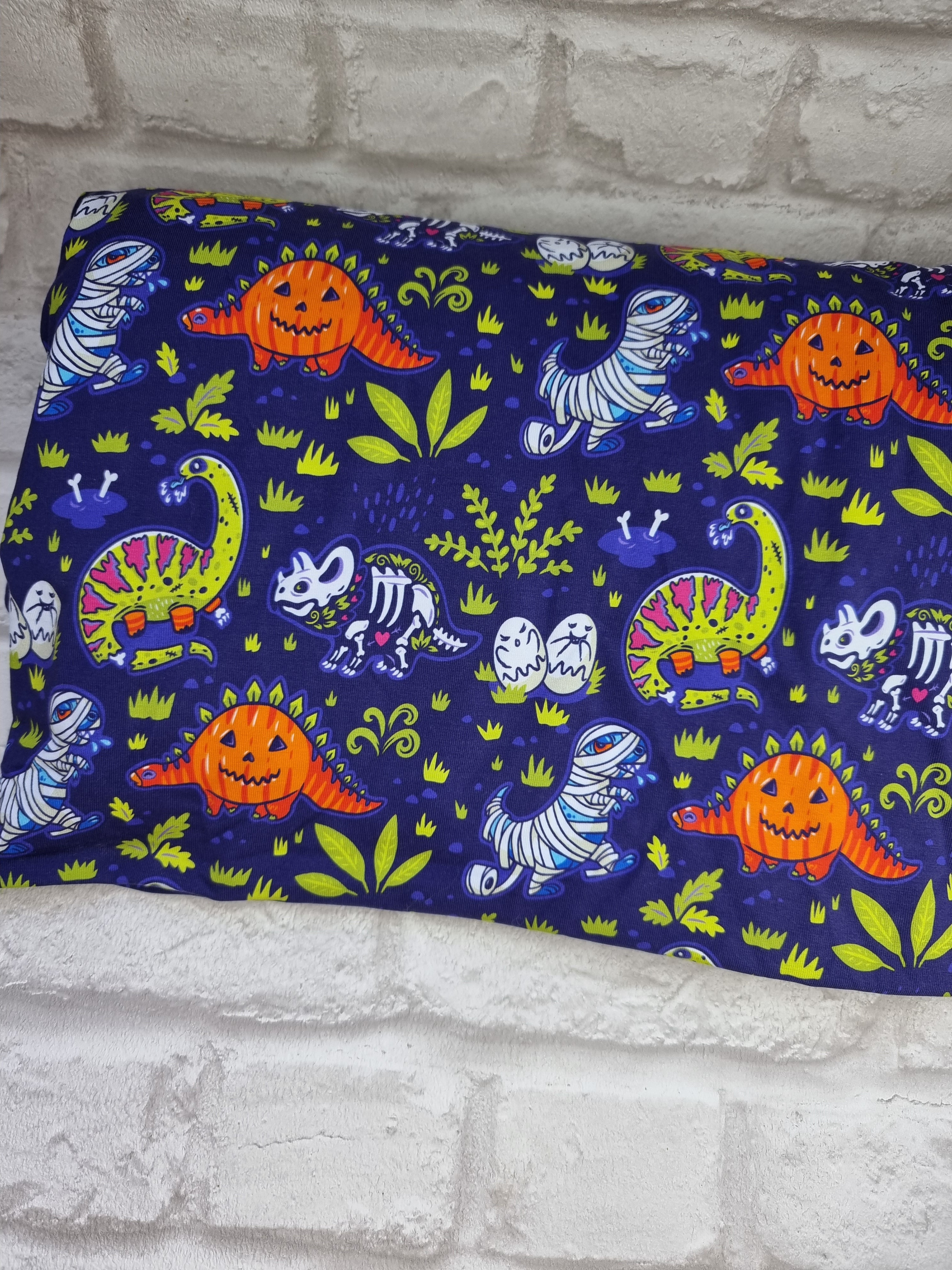 Halloween Dinos! - Cotton Lycra 230-250gsm