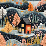 Load image into Gallery viewer, Snowy Needlefelt Scene (Pre-order)
