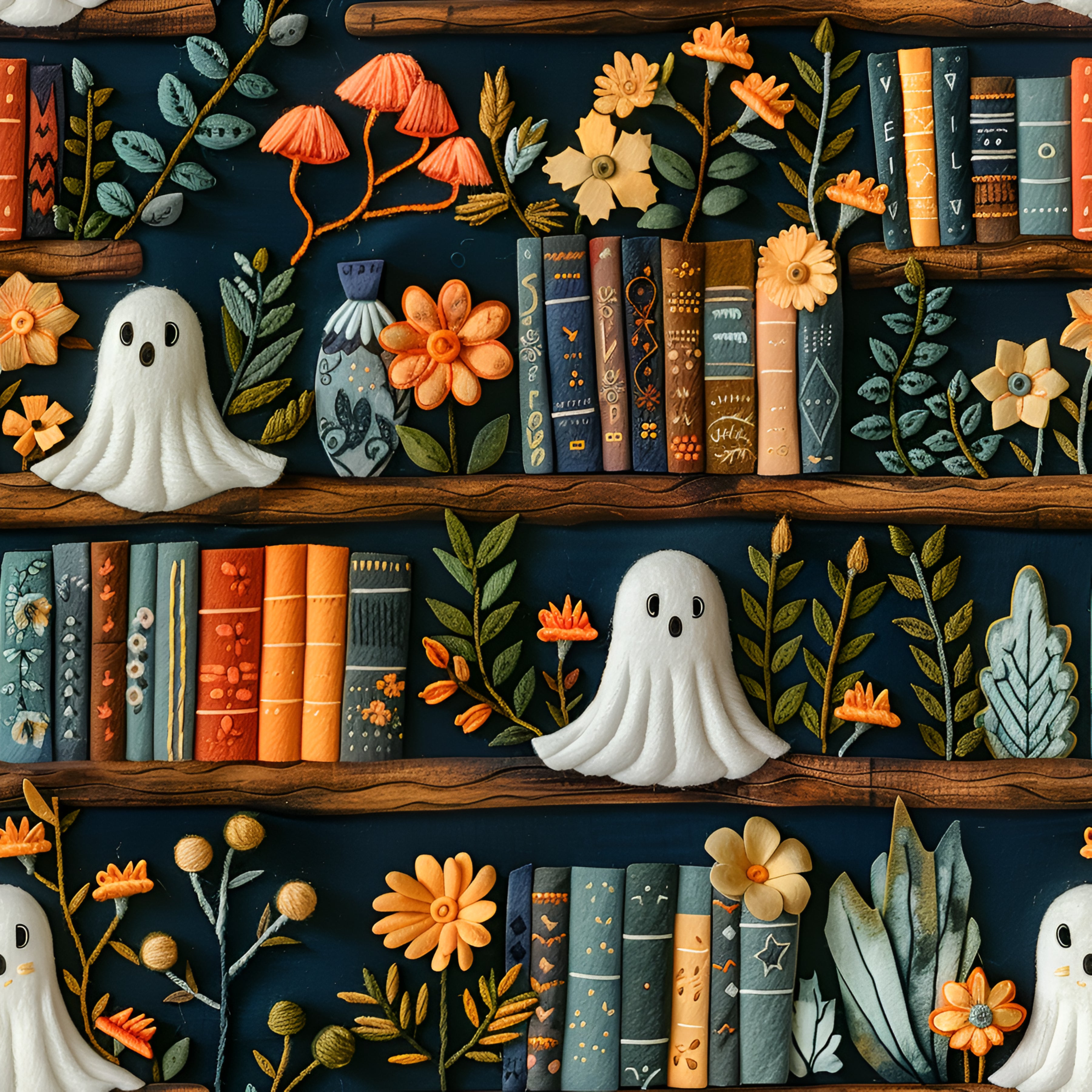 Spooky Bookshelf (Pre-order)