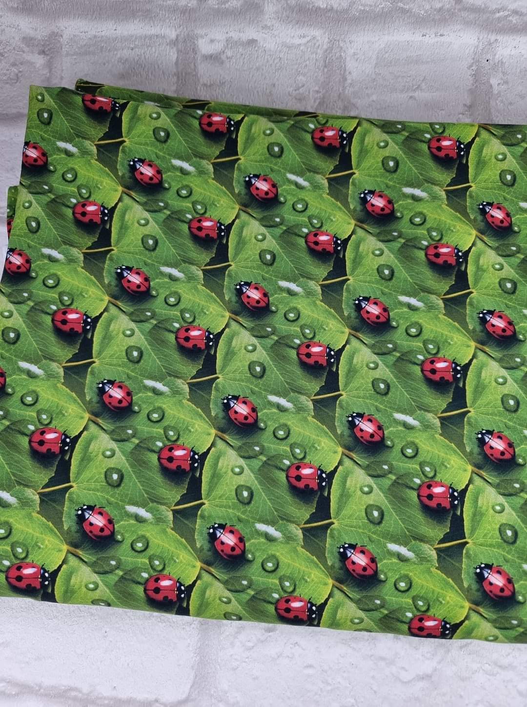 Ladybirds - Cotton Lycra 230-250gsm