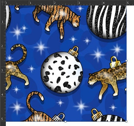Scale for wildcat baubles design
