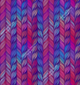 Winter chunky cable knit in pinky purple shades. Seamless design for custom fabric printing onto our 22 bases