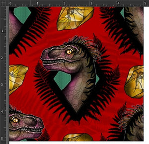 Scale for red dinosaur exclusive design