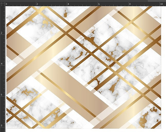 Scale for rose gold abstract stripes design