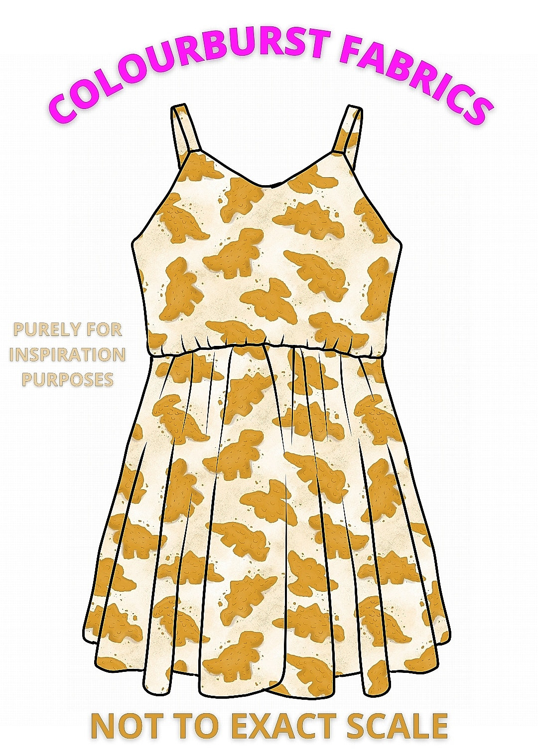 Mockup of chicken nuggets exclusive design