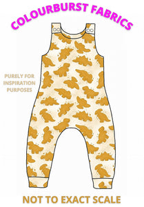 Mockup of chicken nuggets exclusive design