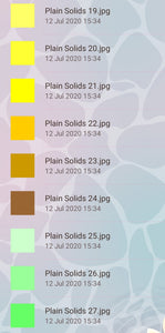 Plain Colours (80 Shades!)