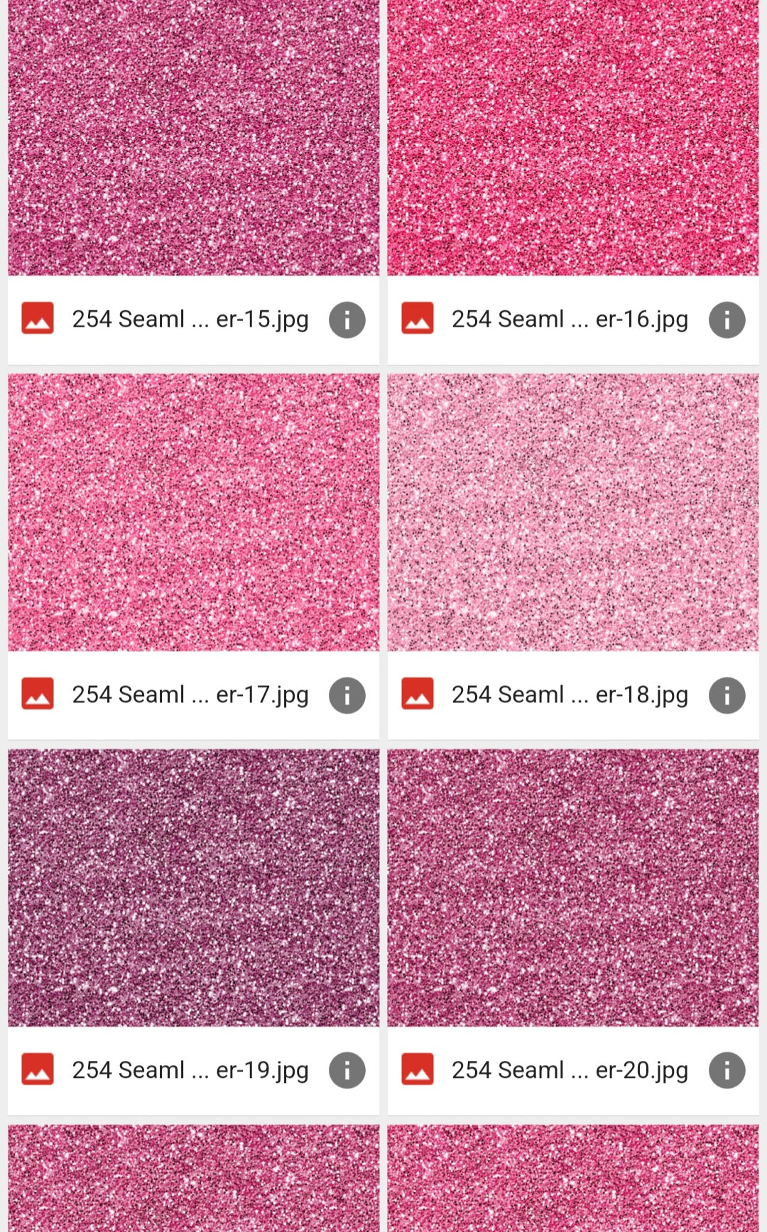 Faux Glitters (254 Shades!)