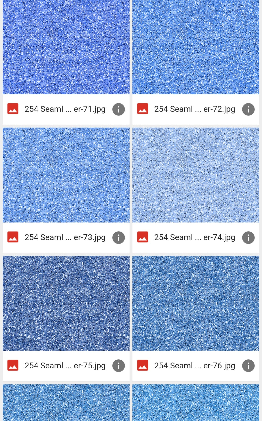 Faux Glitters (254 Shades!)