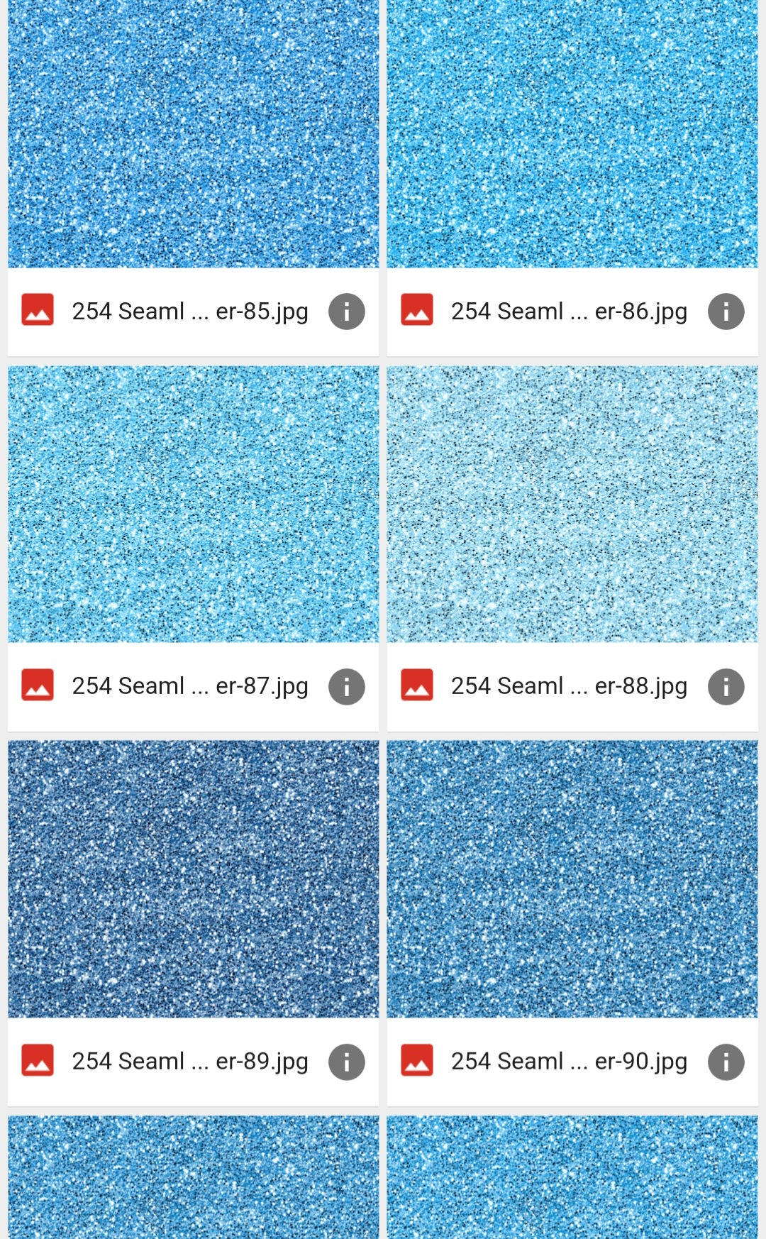 Faux Glitters (254 Shades!)