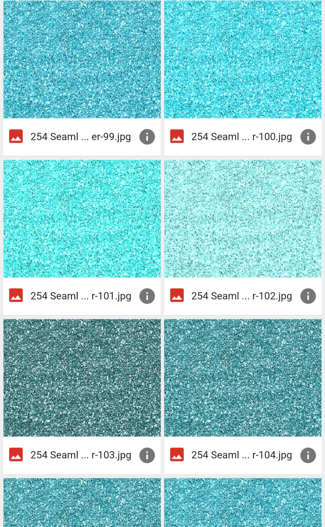 Faux Glitters (254 Shades!)