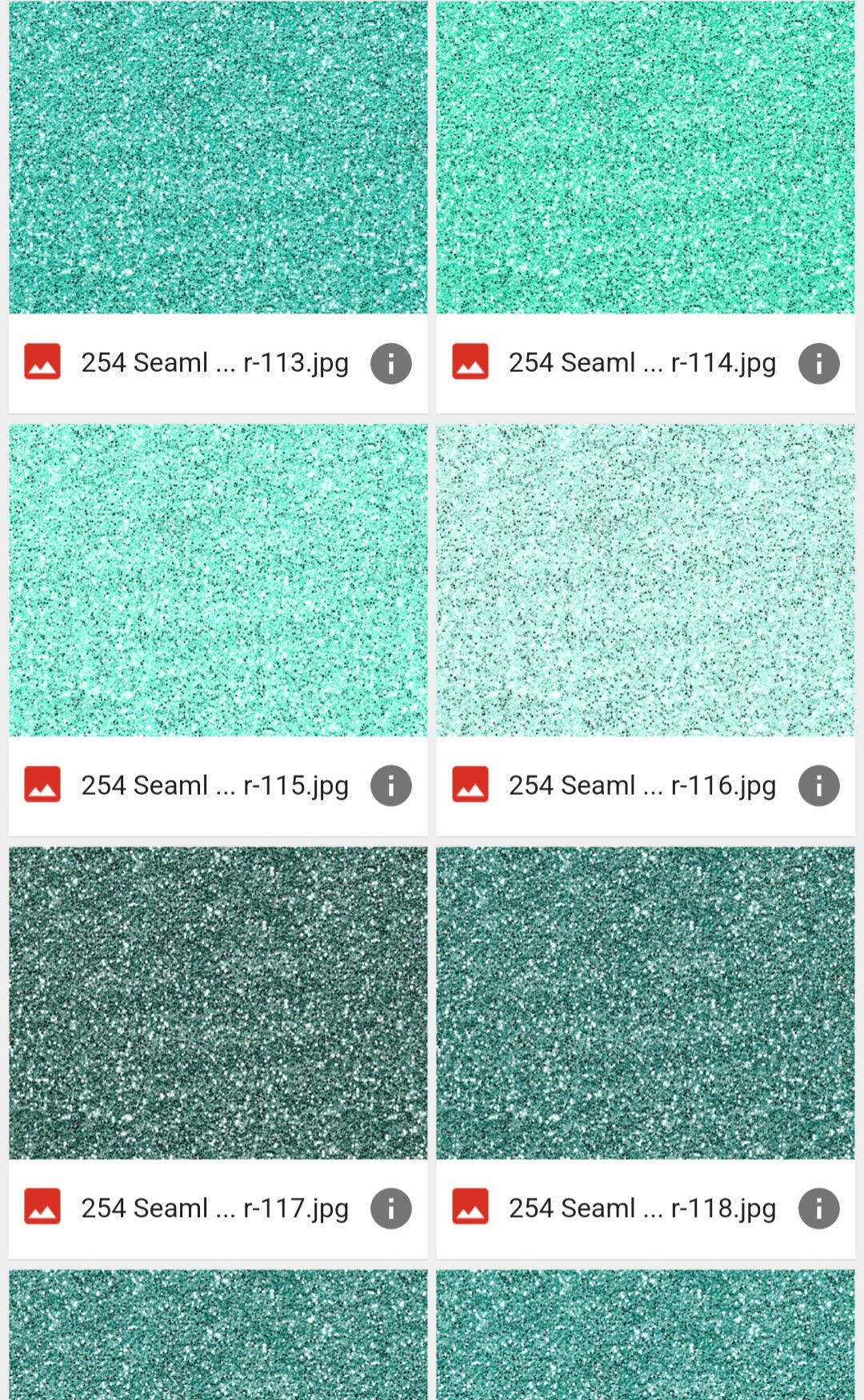 Faux Glitters (254 Shades!)