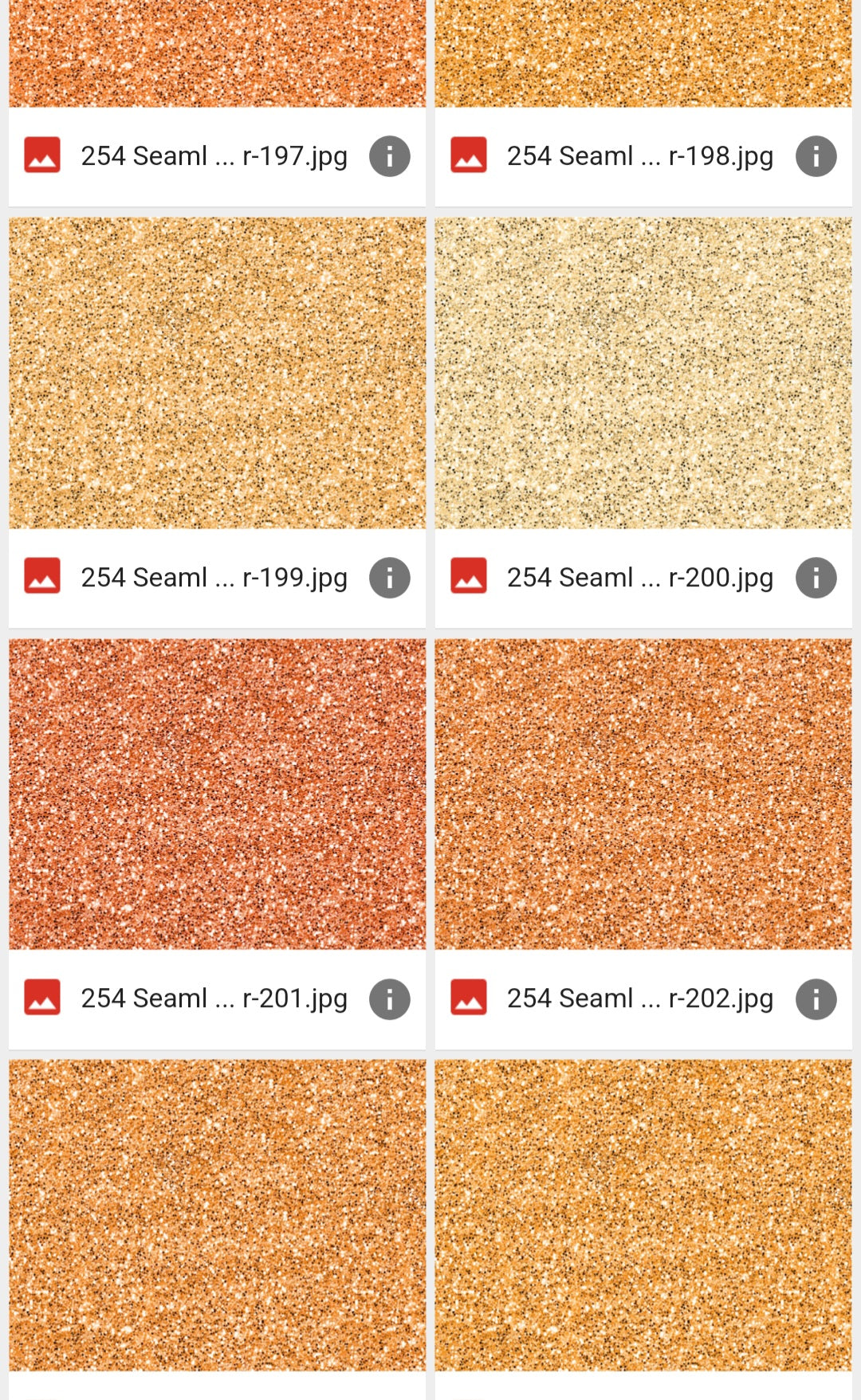 Faux Glitters (254 Shades!)