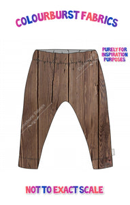 Mockup of wood design