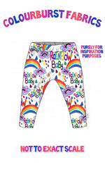 Load image into Gallery viewer, Mockup of rainbow baby design 
