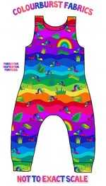 Load image into Gallery viewer, Mockup of rainbow caterpillars exclusive 
