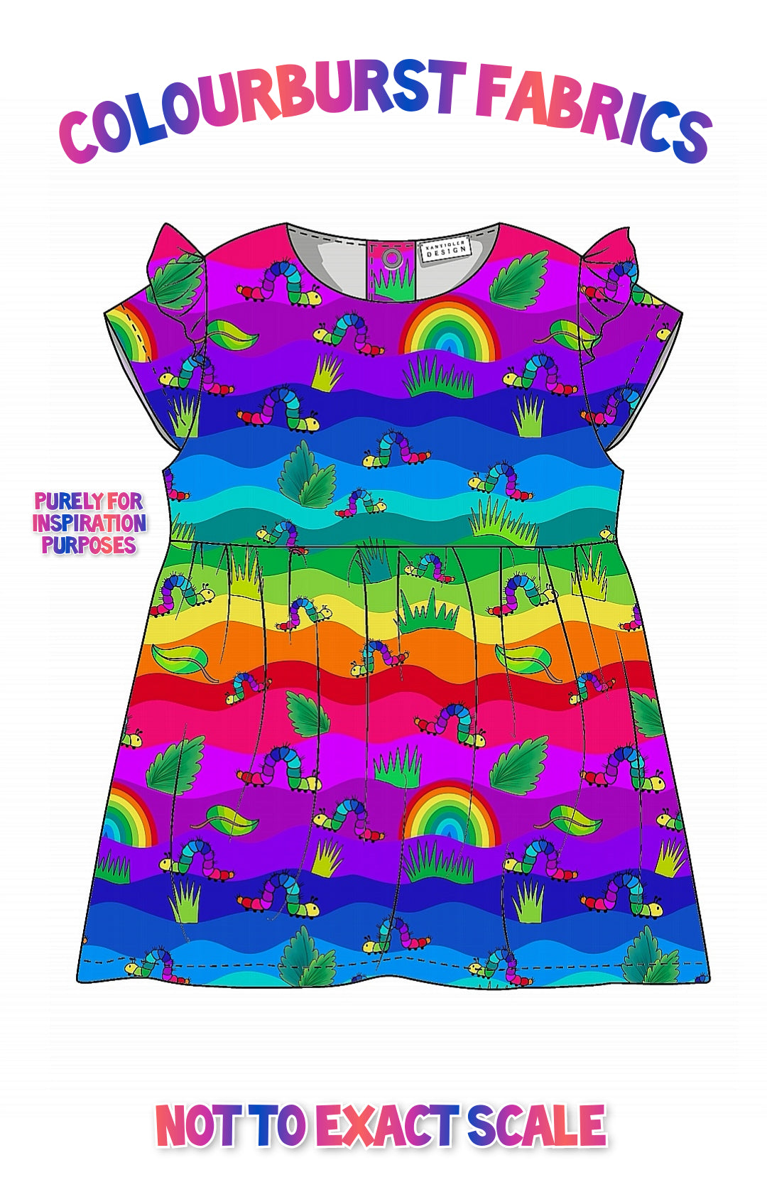 Mockup of rainbow caterpillars exclusive 